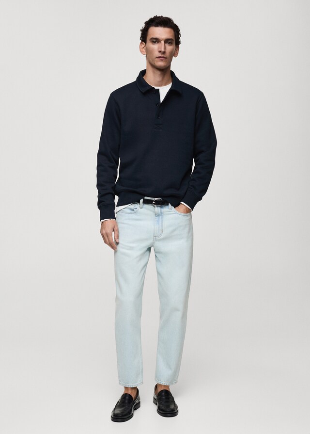 Mango Polo-Sweatshirt Mit Angerauter Innenseite Und Regulärer Passform