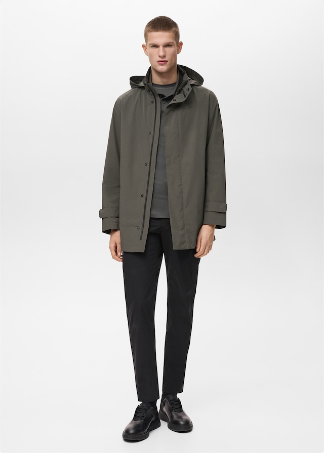 Mango Wasserdichter Parka Mit COOLMAX®-Technologie