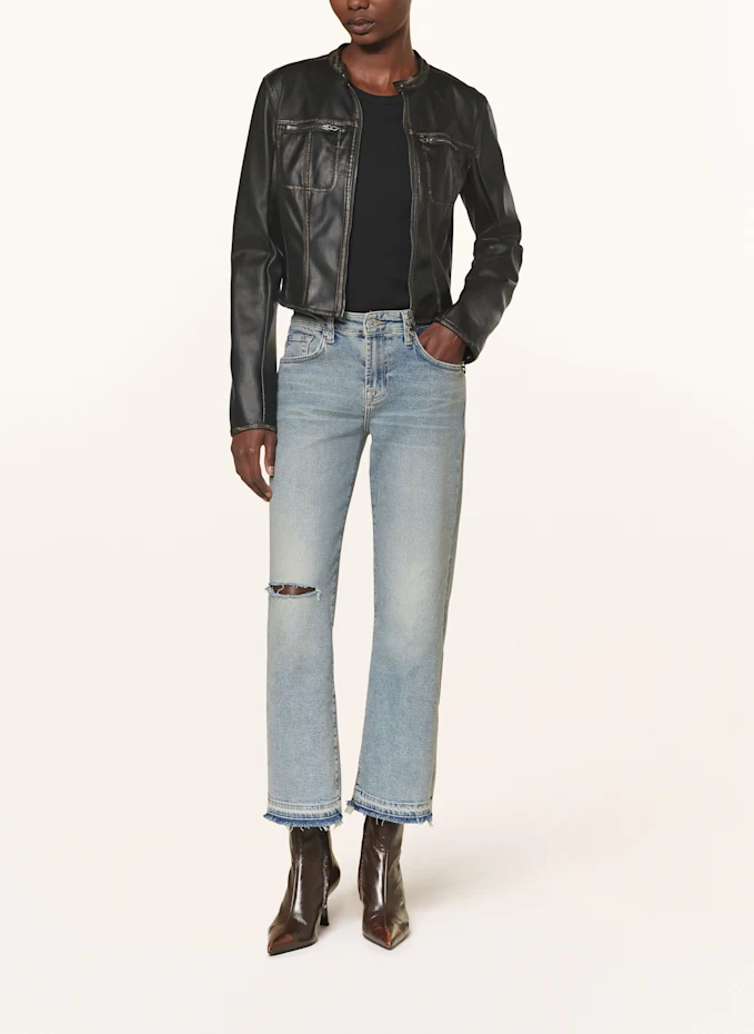 7 For All Mankind 7 For All Mankind Straight Jeans CALIE