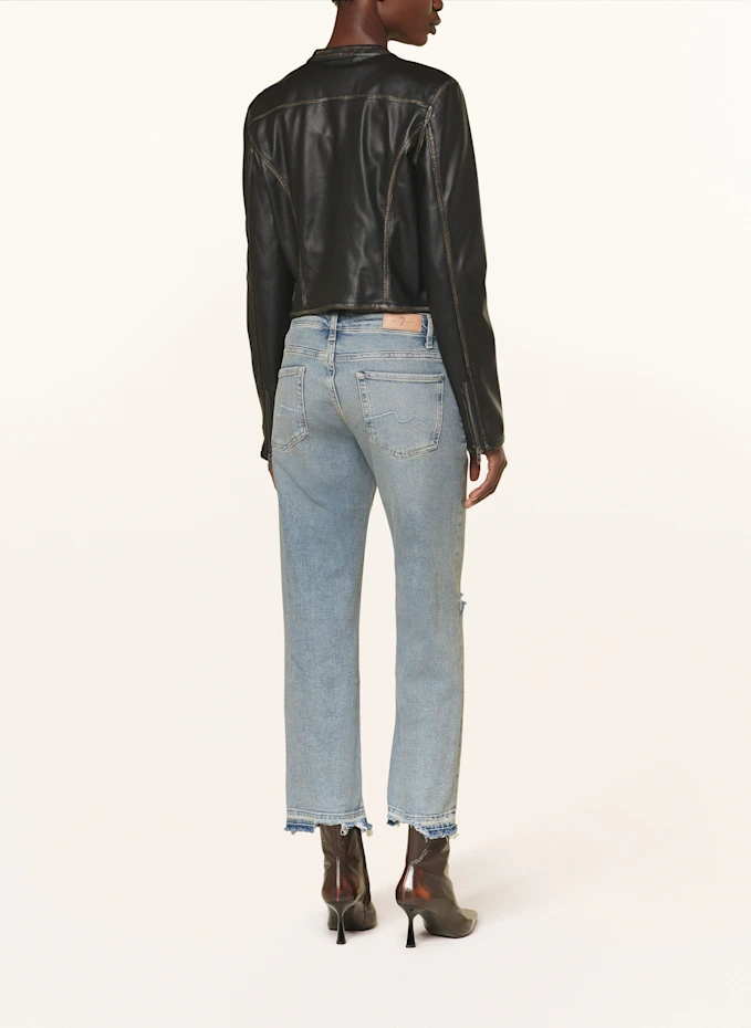 7 For All Mankind 7 For All Mankind Straight Jeans CALIE