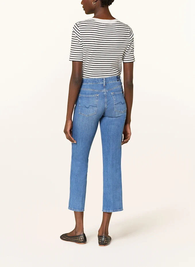 7 For All Mankind 7 For All Mankind Straight Jeans CALIE