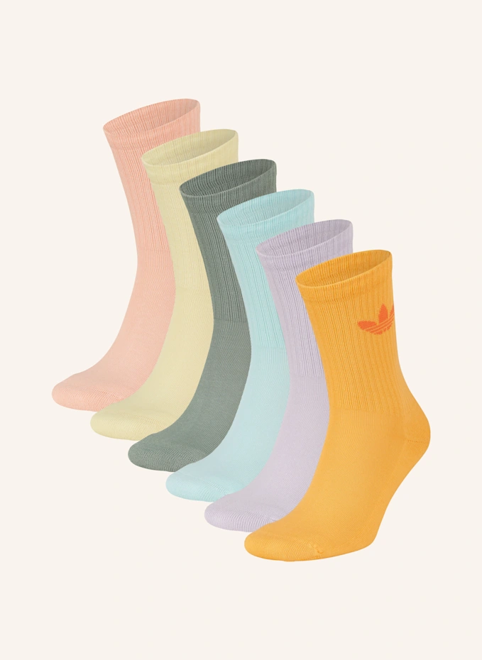 Adidas Originals Adidas Originals 6er-Pack Socken TREFOIL CUSHION CREW