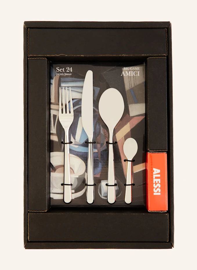 ALESSI ALESSI 24-tlg. Besteck-Set AMICI