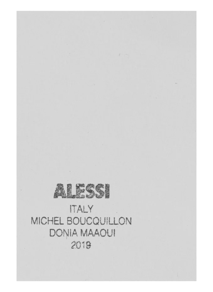 ALESSI ALESSI Schale BARKET Durchmesser: 19 Cm