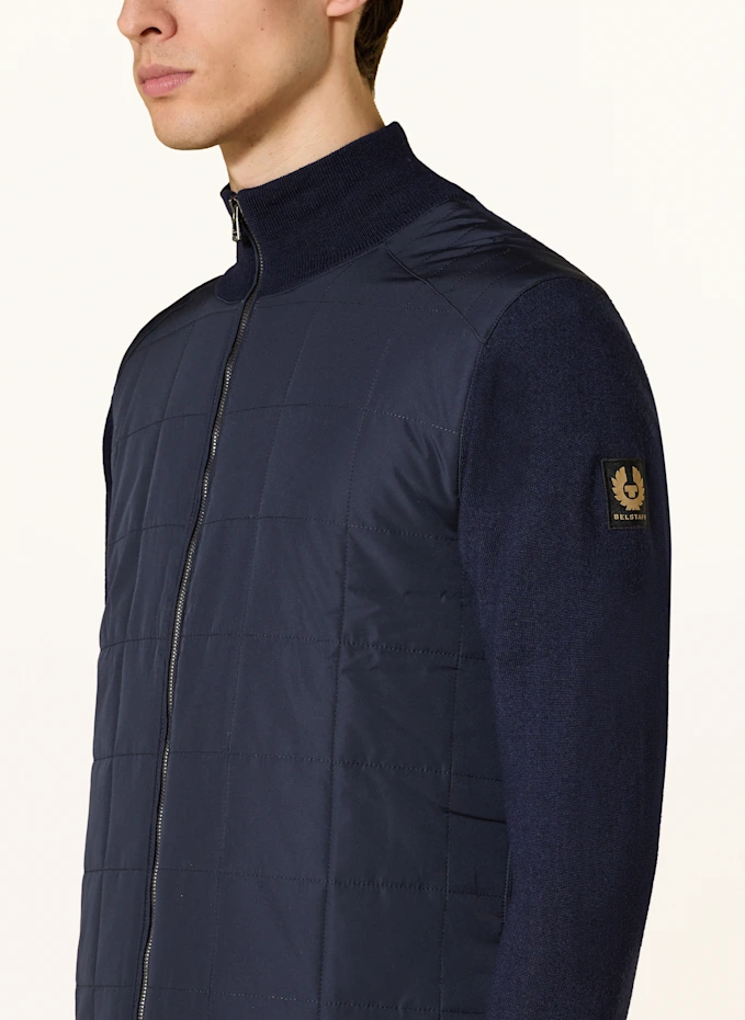 BELSTAFF BELSTAFF Strickjacke KELBROOK Im Materialmix