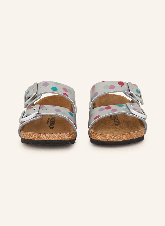 BIRKENSTOCK BIRKENSTOCK Pantoletten ARIZONA BIRCO-FLOR ELECTRIC METALLIC DOTSKIDS