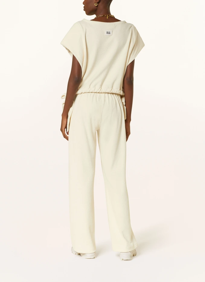 Black Palms Black Palms Cropped-Shirt Aus Frottee