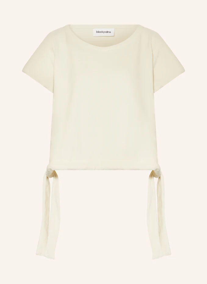 black palms black palms Cropped-Shirt aus Frottee
