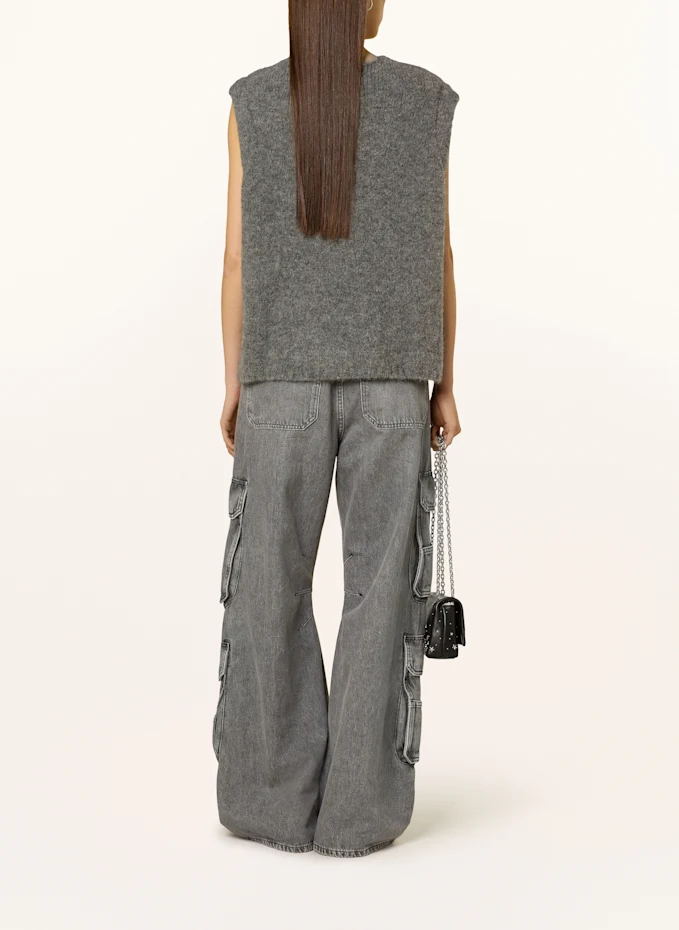 Black Palms Black Palms Strickshirt TEYA Aus Alpaka