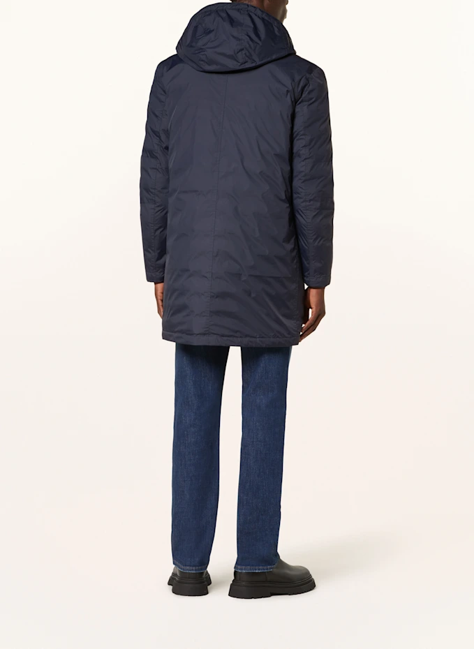Blauer Blauer Jacke