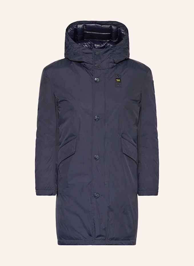 Blauer Blauer Jacke