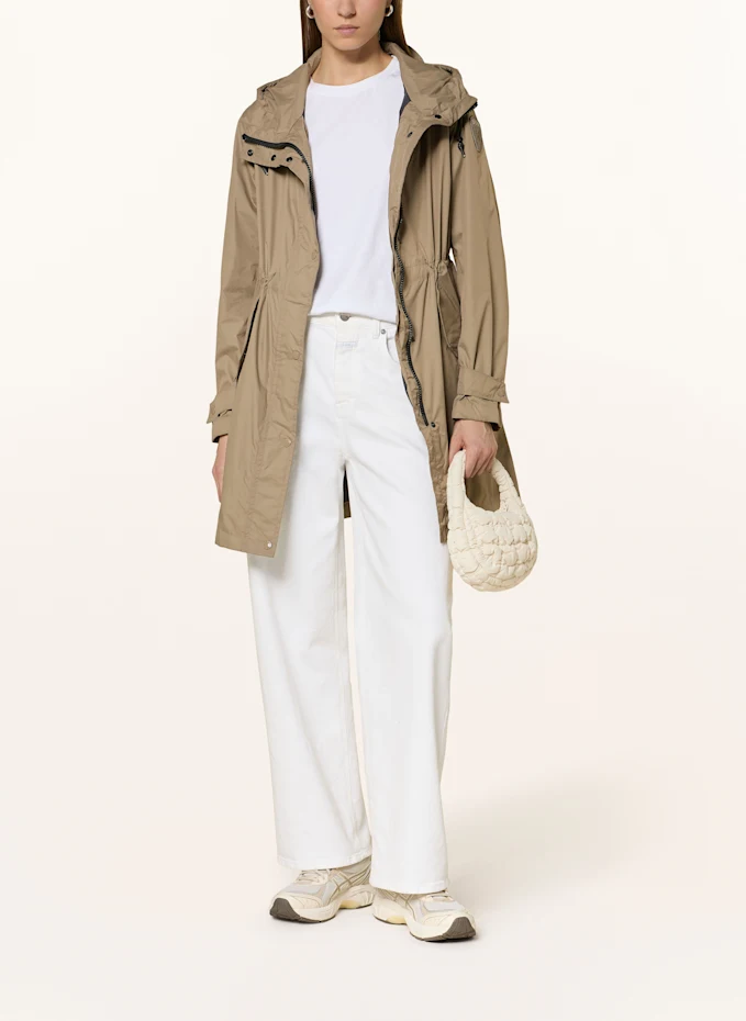 Blauer Blauer Regenmantel EMERY