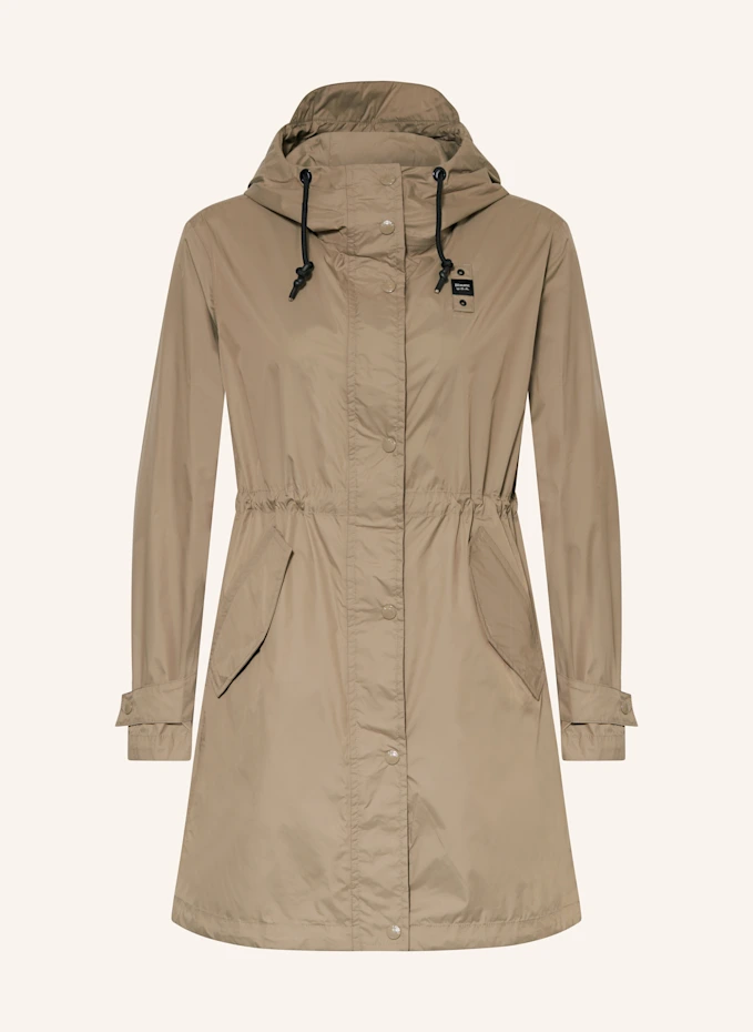 Blauer Blauer Regenmantel EMERY