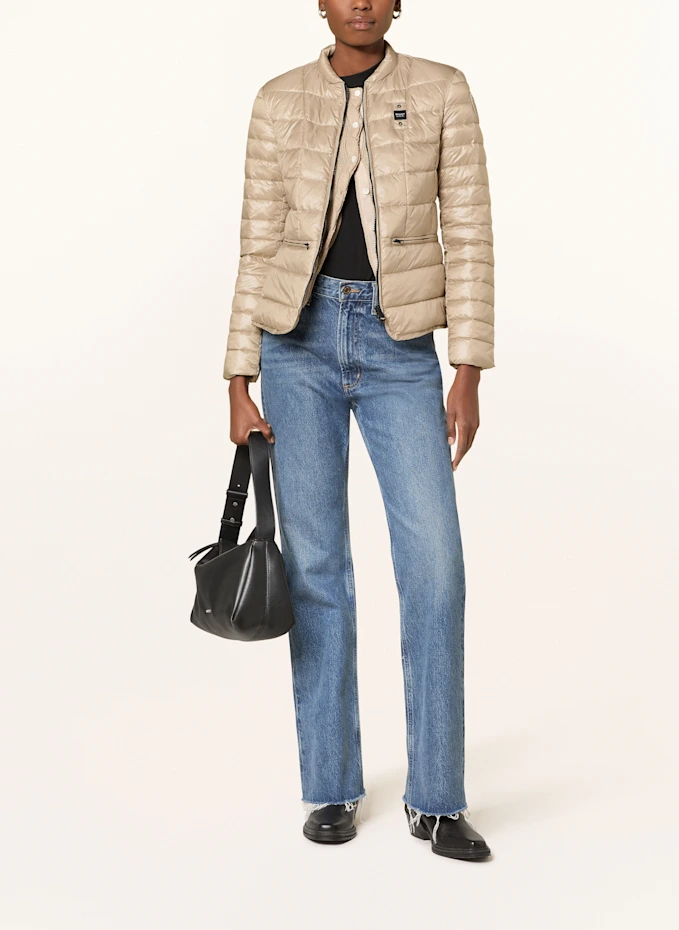 Blauer Blauer Steppjacke ORIOLE