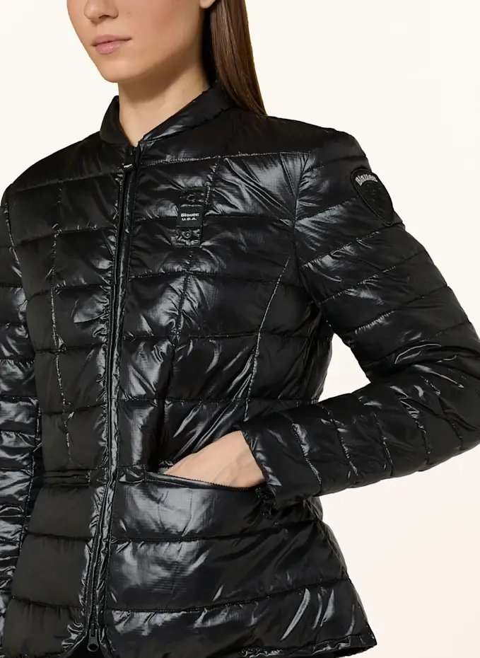 Blauer Blauer Steppjacke ORIOLE