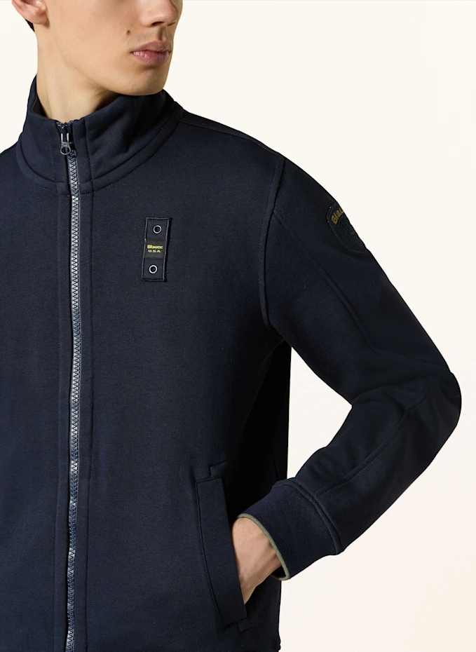 Blauer Blauer Sweatjacke