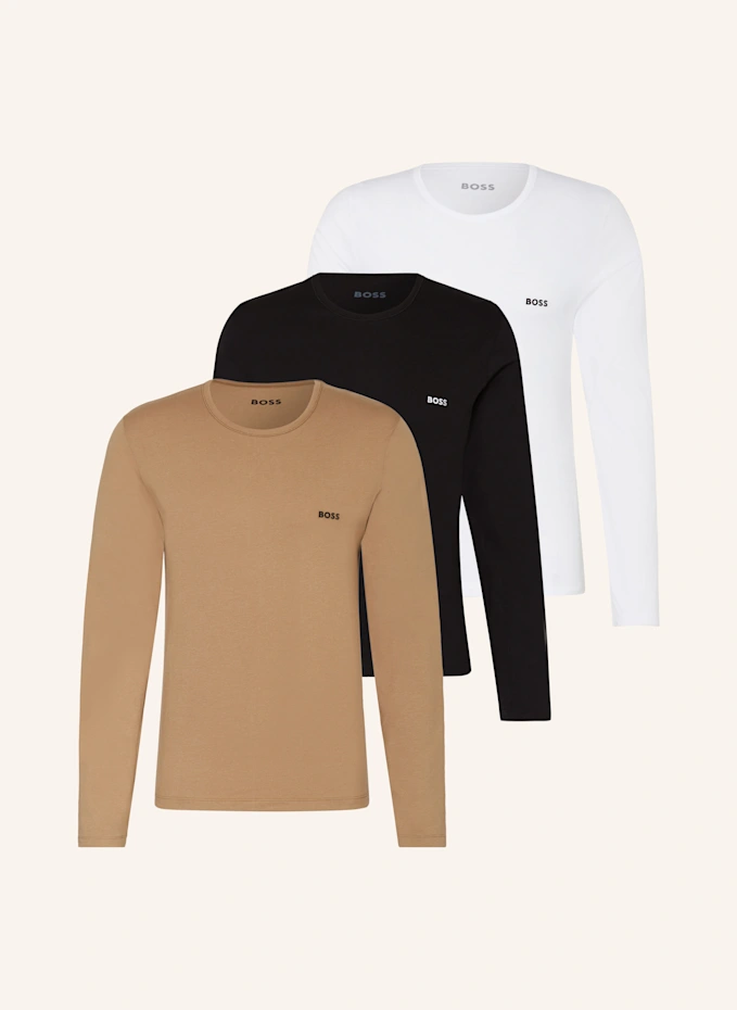 BOSS BOSS 3er-Pack Longsleeves