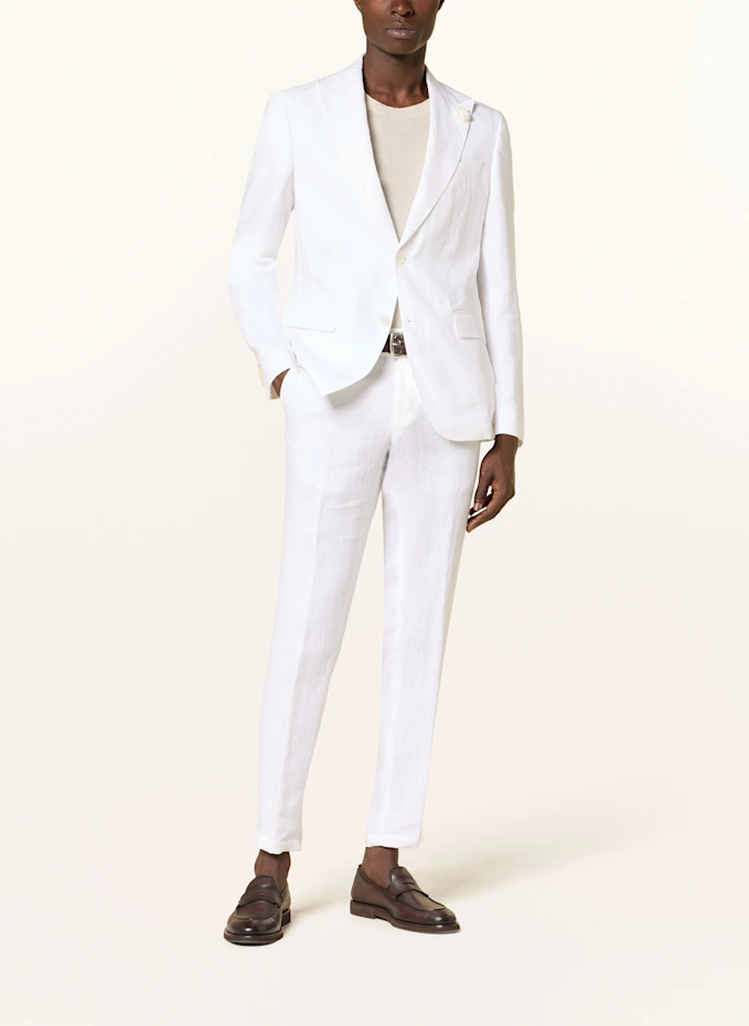 BOSS BOSS Anzugsakko HUGE Slim Fit Aus Leinen