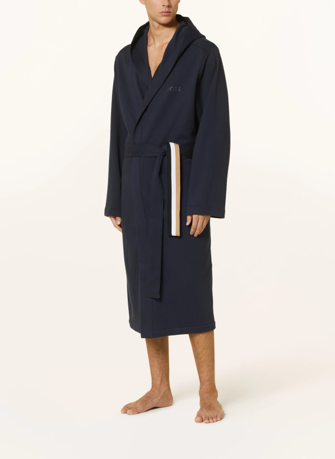 BOSS BOSS Herren-Bademantel ICONIC Mit Kapuze