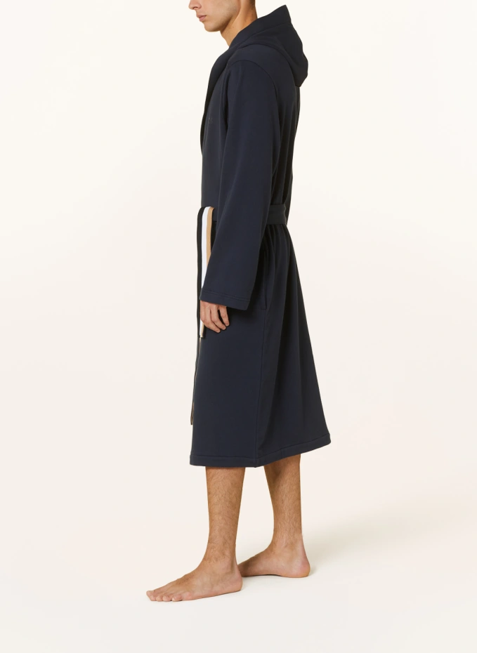BOSS BOSS Herren-Bademantel ICONIC Mit Kapuze
