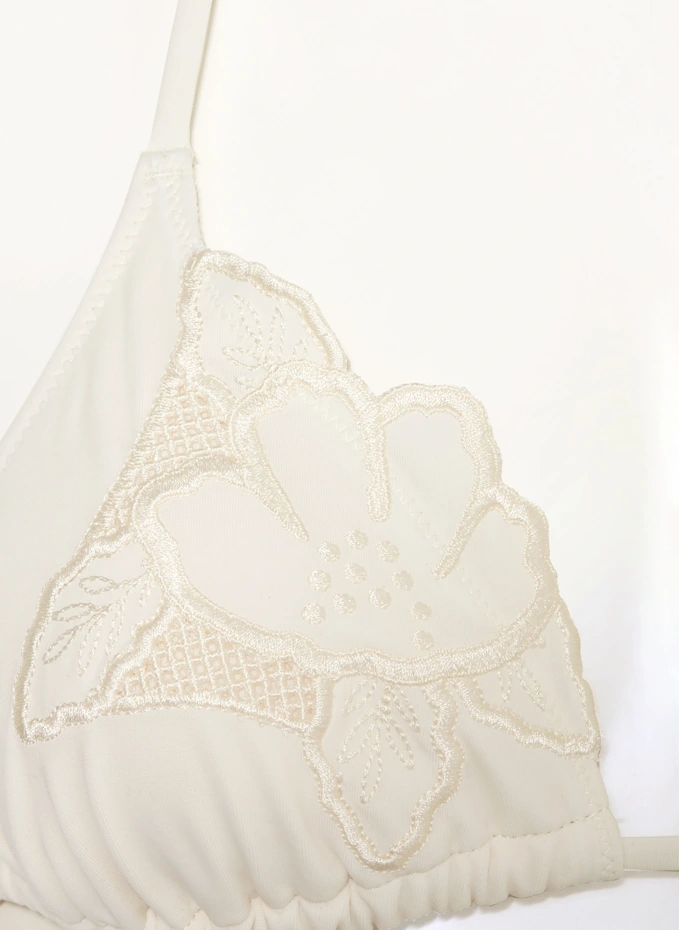 BOSS BOSS Triangel-Bikini-Top BRODERIE