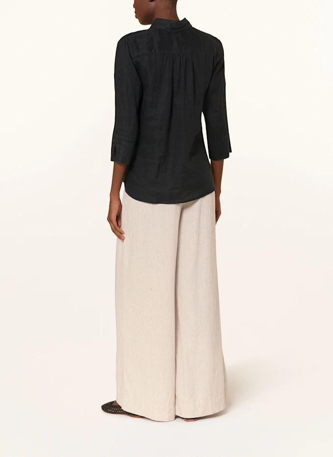 BRAX BRAX Hemdbluse VICKI Aus Leinen Mit 3/4-Arm