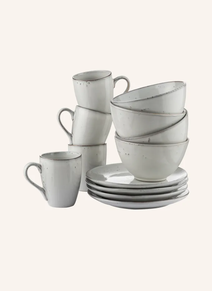 BROSTE COPENHAGEN BROSTE COPENHAGEN 12-tlg. Geschirrset NORDIC SAND