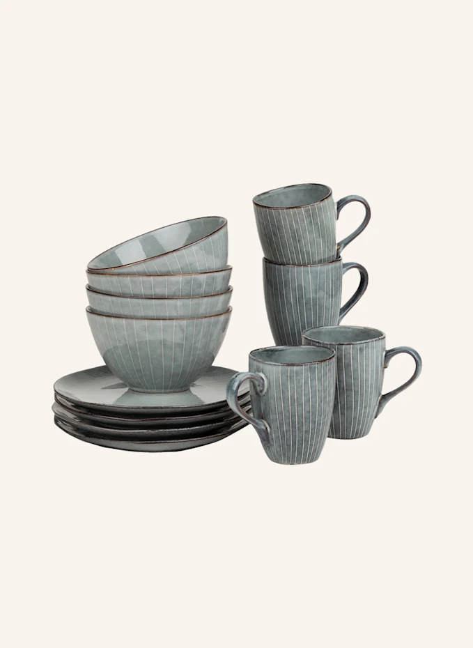 BROSTE COPENHAGEN BROSTE COPENHAGEN 12-tlg. Geschirrset NORDIC SEA