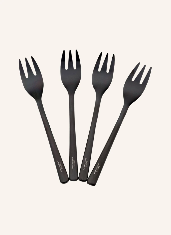 BROSTE COPENHAGEN BROSTE COPENHAGEN 4-tlg. Kuchengabel-Set HUNE