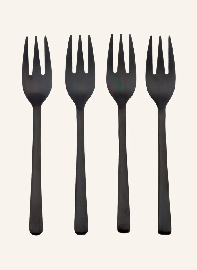 BROSTE COPENHAGEN BROSTE COPENHAGEN 4-tlg. Kuchengabel-Set HUNE