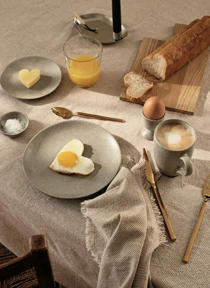 BROSTE COPENHAGEN BROSTE COPENHAGEN 4er-Set Desserteller NORDIC MARSHDurchmesser: 20 Cm