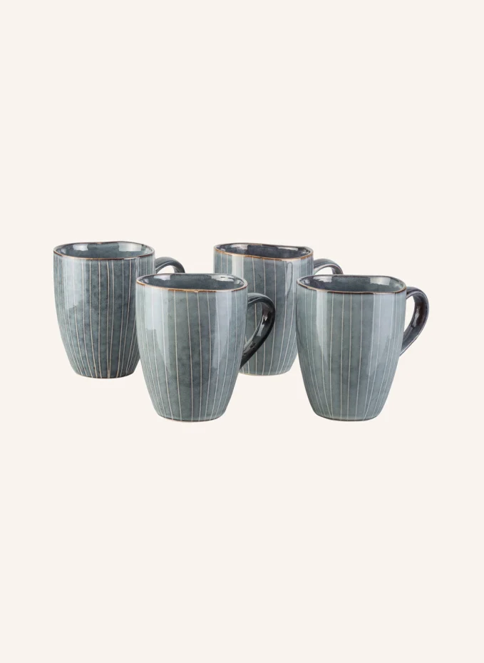 BROSTE COPENHAGEN BROSTE COPENHAGEN 4er-Set Henkelbecher NORDIC SEAVolumen: 250 ml