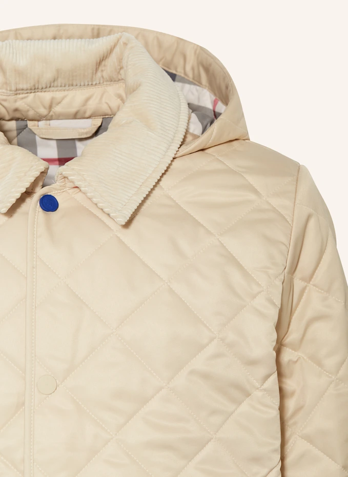 BURBERRY BURBERRY Steppmantel Mit CordKIDS
