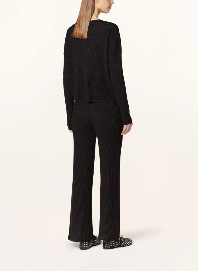 By Aylin Koenig By Aylin Koenig Strickhose LIA Im Jogging-Stil Mit Leinen