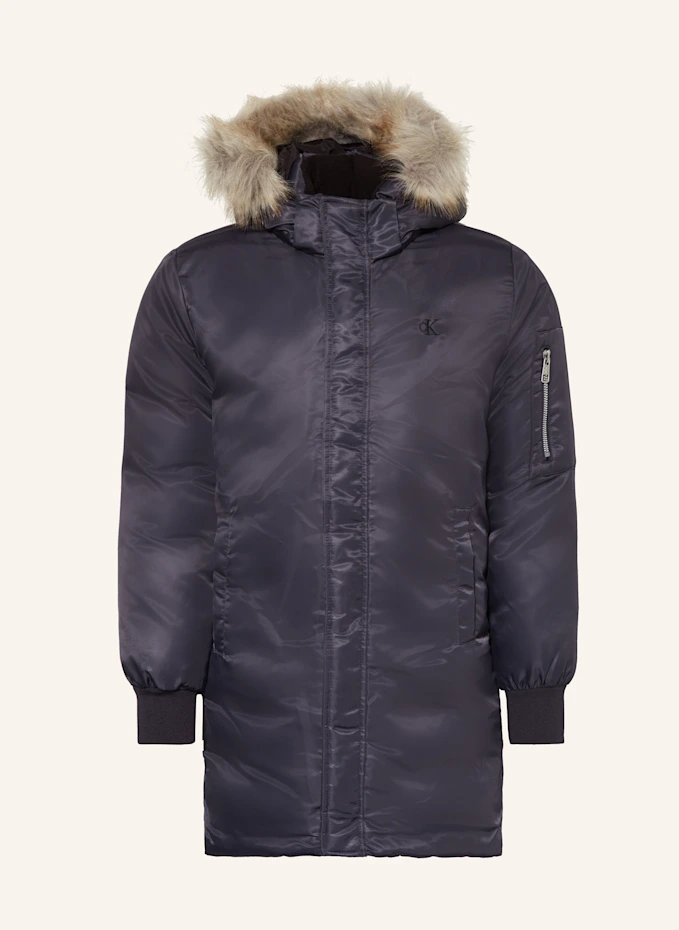 Calvin Klein Calvin Klein Parka mit KunstfellKIDS