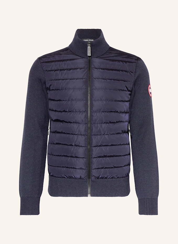 CANADA GOOSE CANADA GOOSE Strickjacke HYBRDIGE im Materialmix