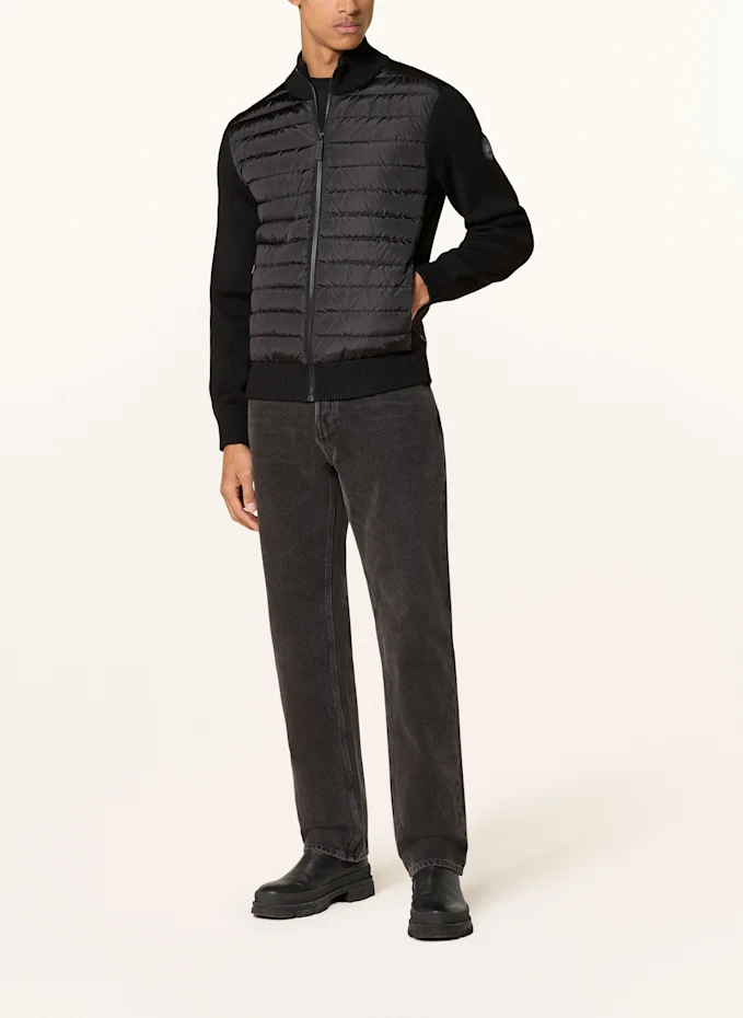 CANADA GOOSE CANADA GOOSE Strickjacke HYBRIDGE Im Materialmix