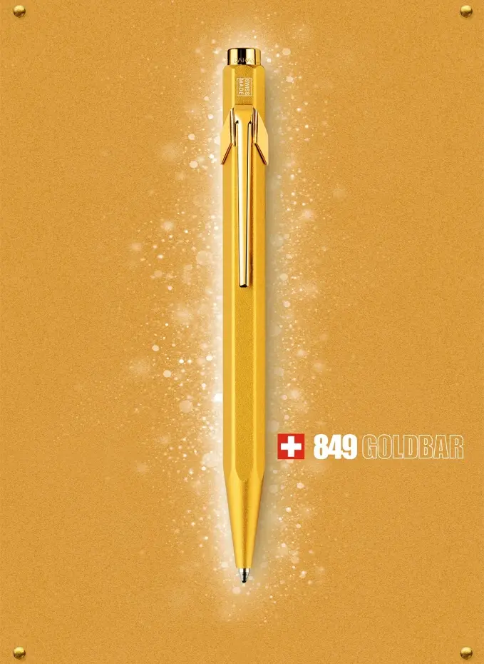 CARAN D'ACHE CARAN D'ACHE Druckkugelschreiber 849 GOLDBAR