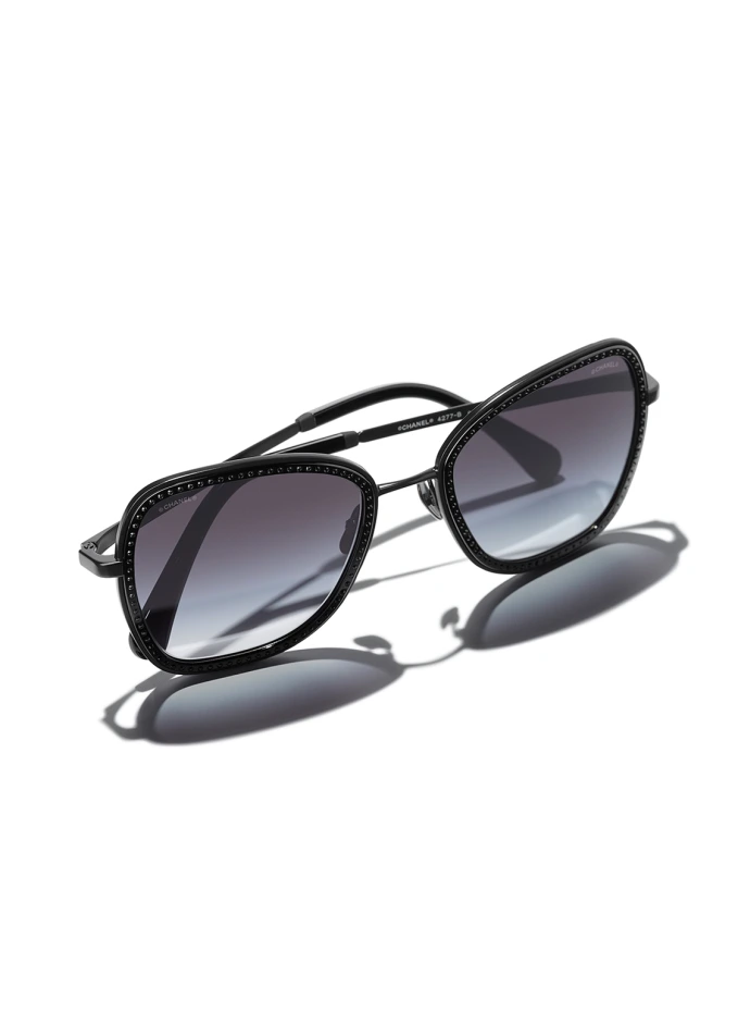 CHANEL CHANEL Quadratische Sonnenbrille