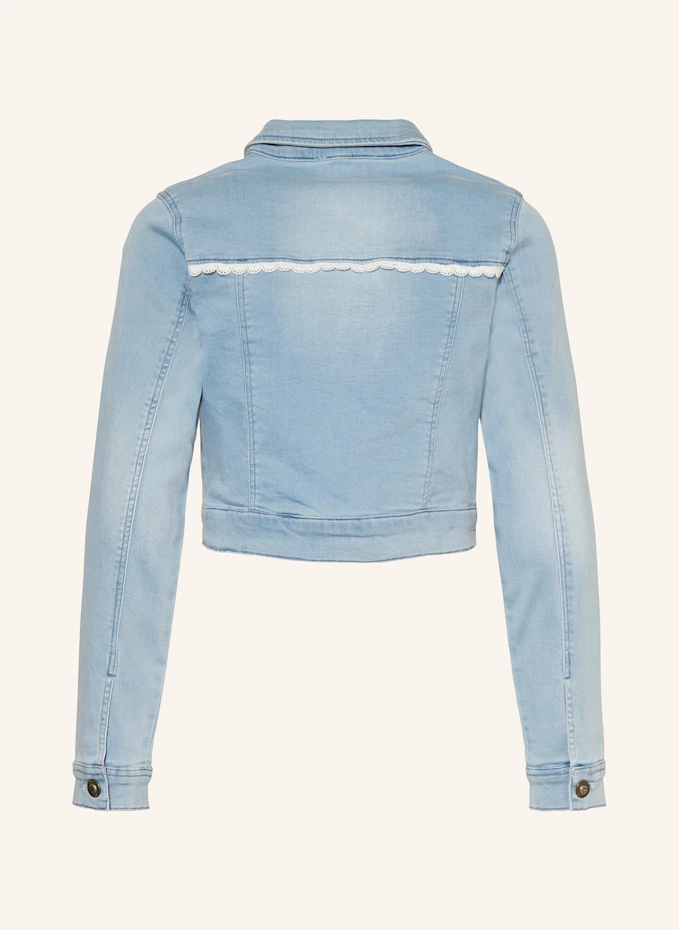 DANAMADE DANAMADE Jeansjacke Mit Spitze Und PaillettenKIDS