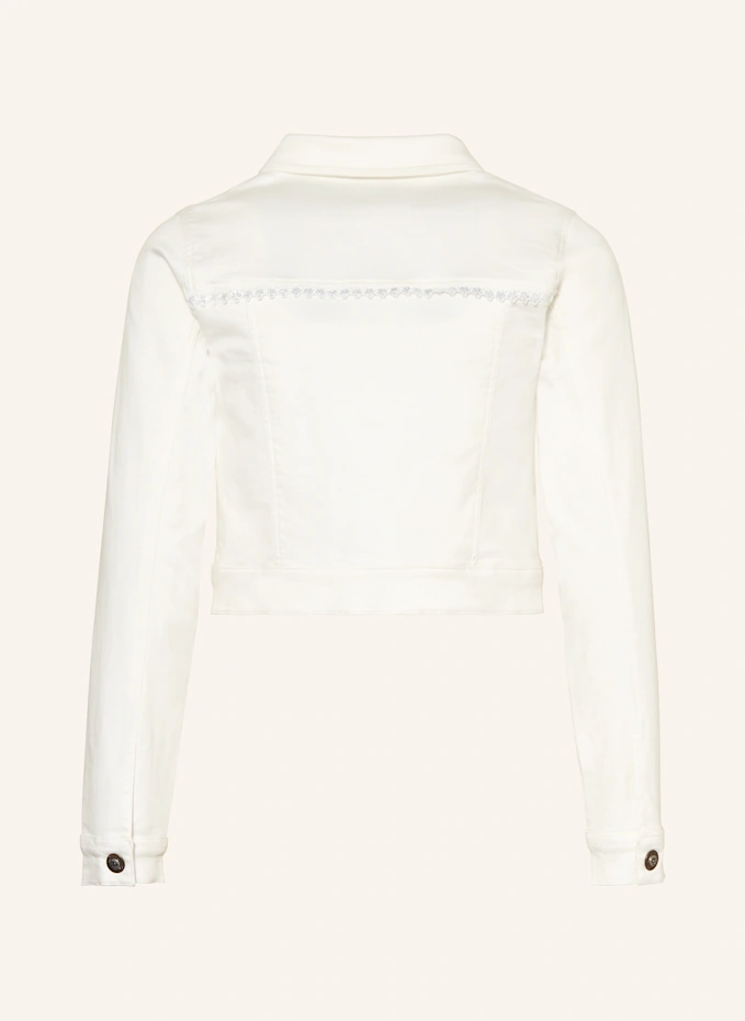 DANAMADE DANAMADE Jeansjacke Mit Spitze Und PaillettenKIDS