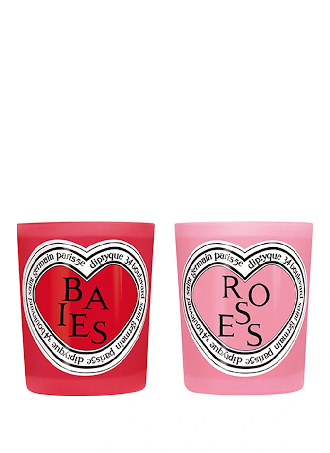 Diptyque Diptyque BAIES AND ROSES DUODuftkerzen-Set
