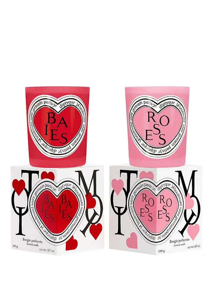 Diptyque Diptyque BAIES AND ROSES DUODuftkerzen-Set