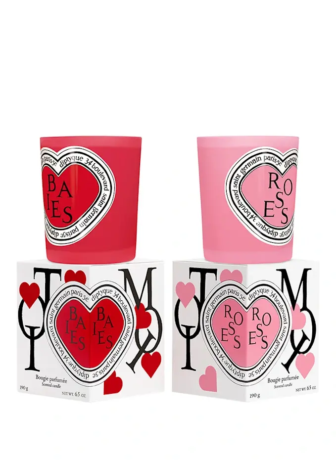 Diptyque Diptyque BAIES AND ROSES DUODuftkerzen-Set