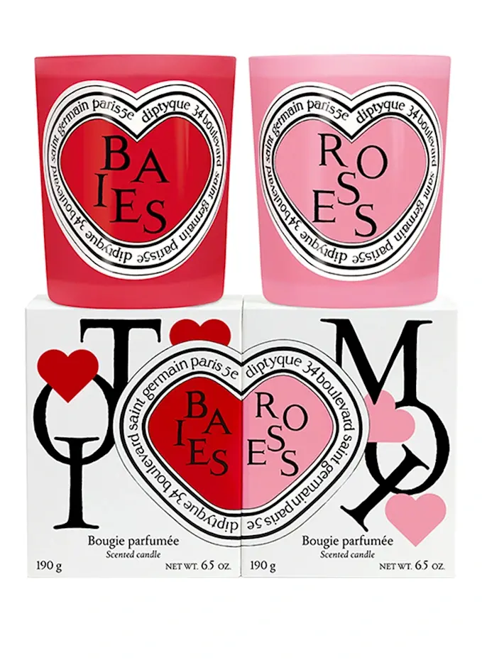 diptyque diptyque BAIES AND ROSES DUODuftkerzen-Set