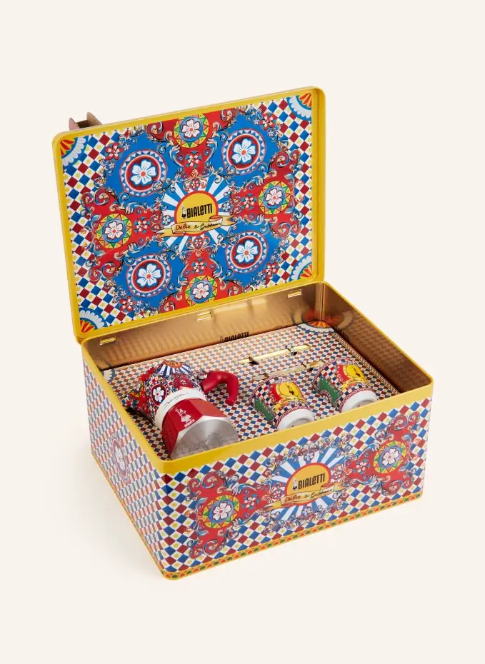 DOLCE & GABBANA CASA DOLCE & GABBANA CASA 5-tlg. Espressokocher-Set