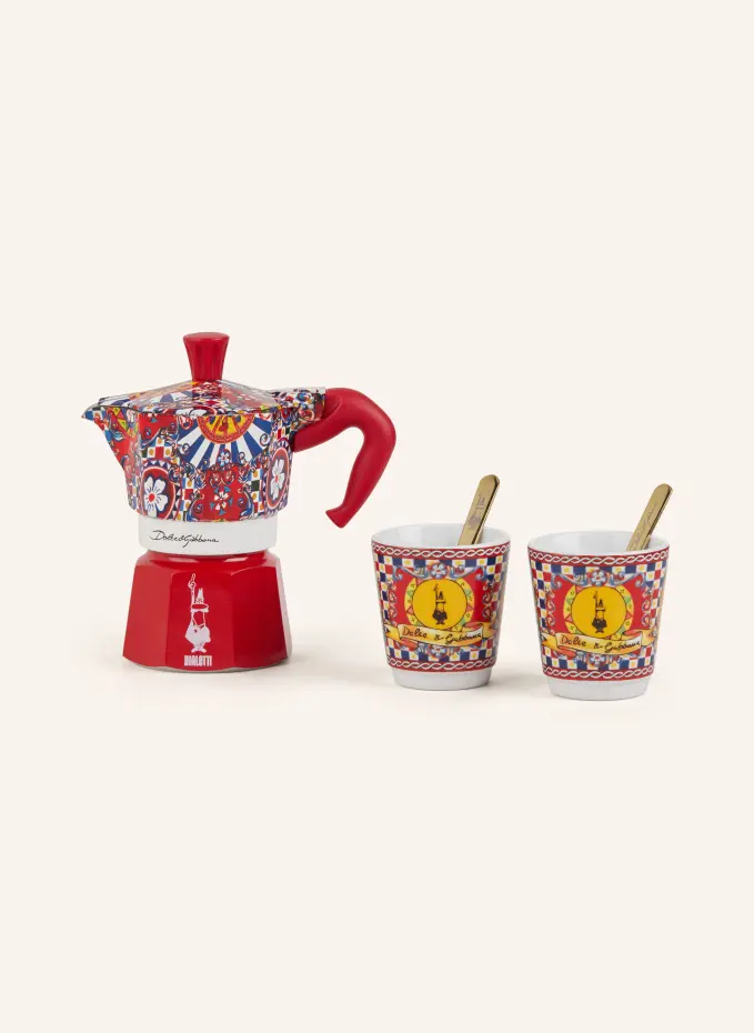 DOLCE & GABBANA CASA DOLCE & GABBANA CASA 5-tlg. Espressokocher-Set