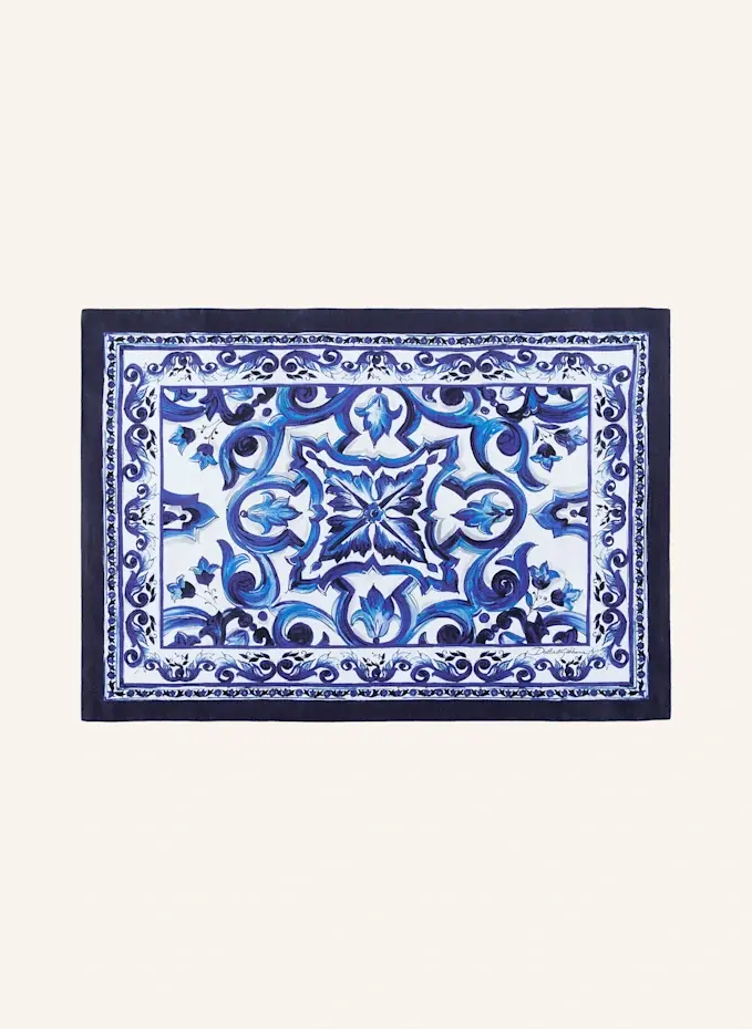 DOLCE & GABBANA CASA DOLCE & GABBANA CASA Set: Stoffserviette Und Tischset Aus Leinen