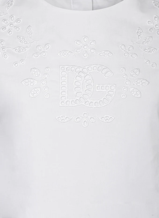 DOLCE & GABBANA DOLCE & GABBANA Kleid Mit LochspitzeKIDS