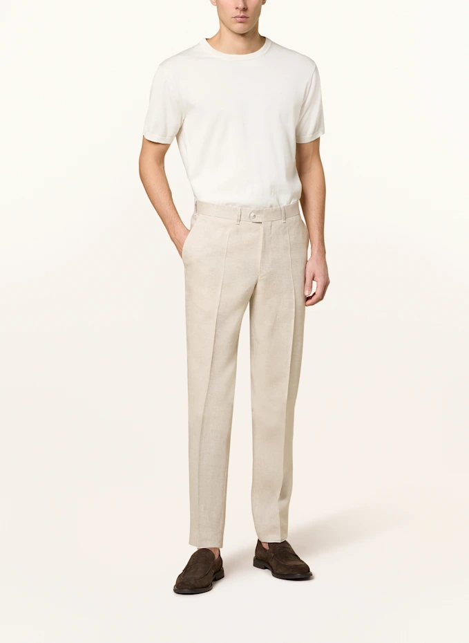 DRESSLER DRESSLER Anzughose Regular Fit Aus Leinen